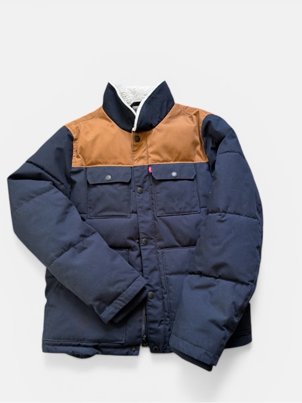 Levi's Big & Tall Levi's® Woodsman Puffer Jacket - Picture 7 of 8